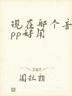 现在哪个音乐app好用