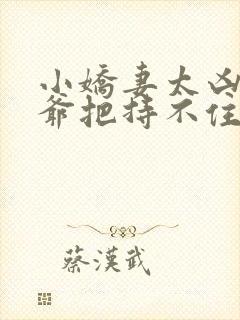 小娇妻太凶,陆爷把持不住了全集