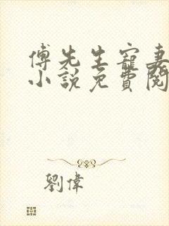 傅先生宠妻无度小说免费阅读