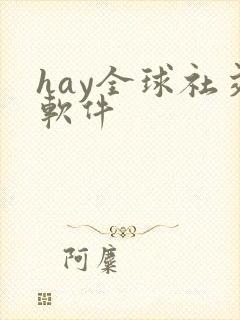 hay全球社交软件