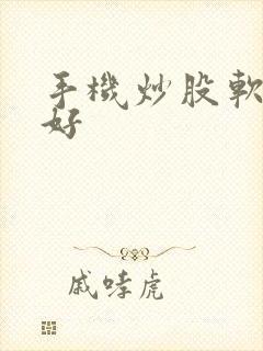 手机炒股软件哪好