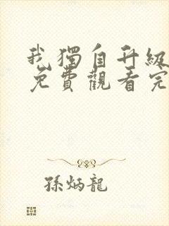 我独自升级动漫免费观看完整版高清