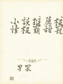 小说推荐校园言情校霸甜宠