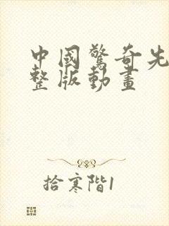 中国惊奇先生完整版动画