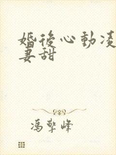 婚后心动凌总追妻甜