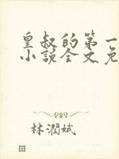 皇叔的第一宠妃小说全文免费阅读