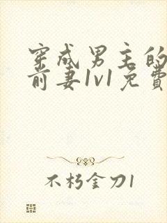 穿成男主的炮灰前妻1v1免费