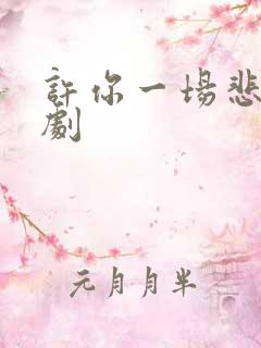 许你一场悲欢网剧