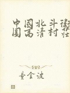 中国北斗卫星地图高清村庄地图