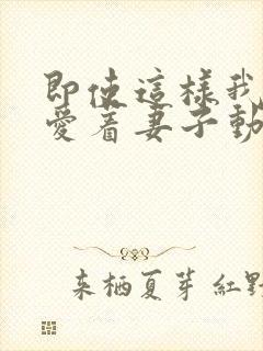 即使这样我还是爱着妻子动漫第一季