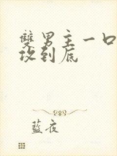 双男主一口气一攻到底