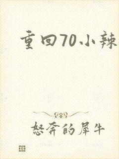 重回70小辣媳