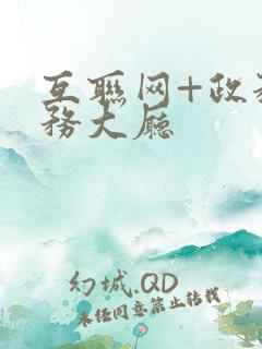 互联网+政务服务大厅