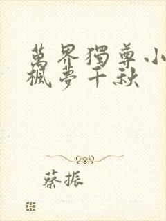 万界独尊小说林枫梦千秋