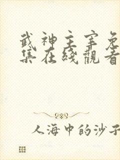 武神主宰免费全集在线观看