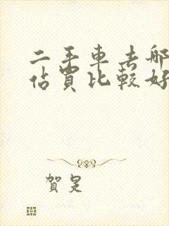 二手车去哪个网站买比较好