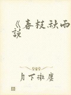 《春枝秋雨》小说