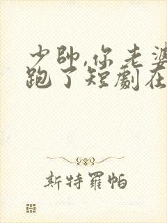 少帅,你老婆又跑了短剧在哪里看