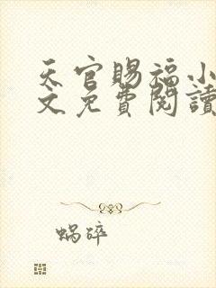 天官赐福小说全文免费阅读番外