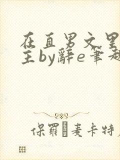 在直男文里撩男主by辞e笔趣阁在线阅读