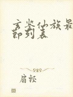 玄鉴仙族最新章节列表