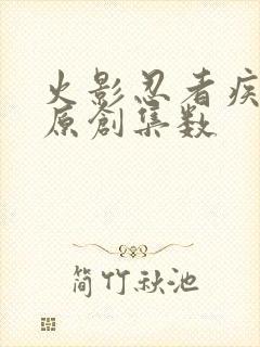 火影忍者疾风传原创集数