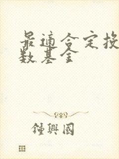 最适合定投的指数基金