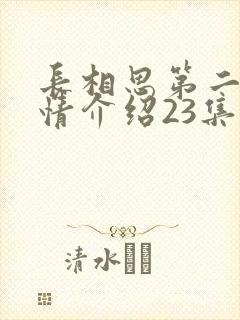 长相思第二季剧情介绍23集