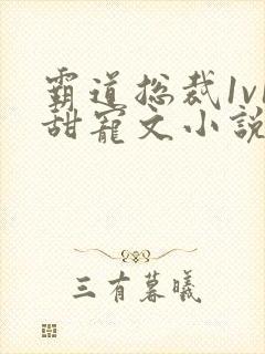 霸道总裁1v1甜宠文小说推荐