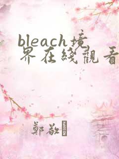 bleach境界在线观看免费全集