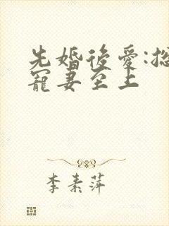 先婚后爱:总裁宠妻至上