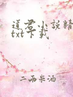 道君小说精校版txt下载