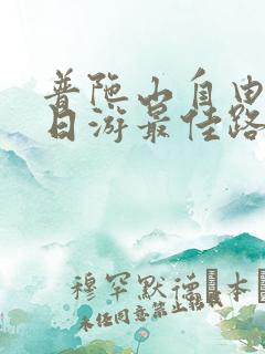 普陀山自由行一日游最佳路线