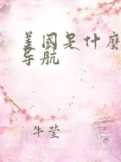 美国是什么卫星导航