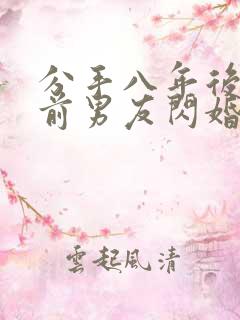 分手八年后我和前男友闪婚了短剧