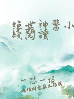 绝世神医小说在线阅读