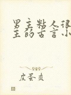 男主粘人很黏女主的古言小说