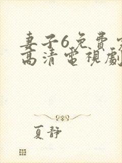 妻子6免费完整高清电视剧看5