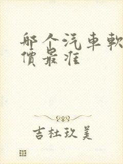 哪个汽车软件报价最准