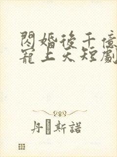 闪婚后千亿老公宠上天短剧全集