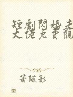 短剧闪婚老婆是大佬免费观看