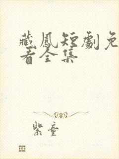 藏凤短剧免费观看全集