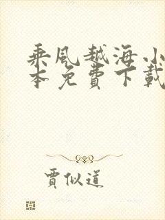 乘风越海小说全本免费下载