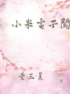 小米电子阅读器