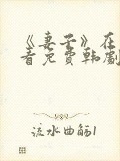 《妻子》在线观看免费韩剧高清全集