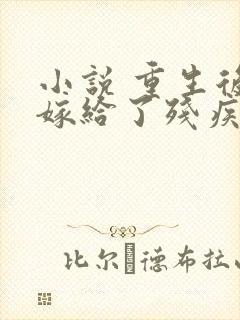 小说 重生后我嫁给了残疾大佬