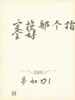 定投那个指数基金好