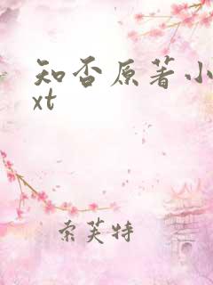 知否原著小说txt