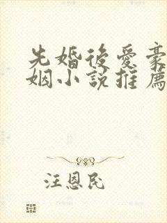 先婚后爱豪门联姻小说推荐