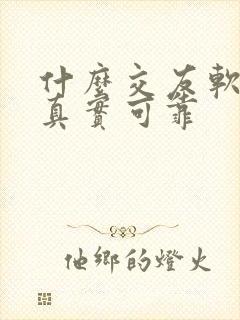 什么交友软件最真实可靠